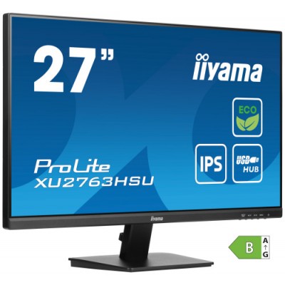 iiyama ProLite XU2763HSU B1 pantalla para PC 686 cm 27 1920 x 1080 Pixeles Full HD LED Negro