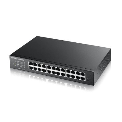 Zyxel GS1900 24E EU0103F switch Gestionado L2 Gigabit Ethernet 10 100 1000 1U Negro