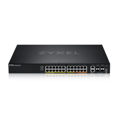 Zyxel XGS2220 30HP Gestionado L3 Gigabit Ethernet 10 100 1000 Energia sobre Ethernet PoE Negro