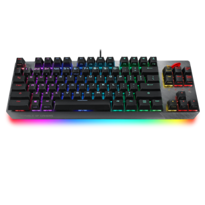 ASUS ROG Strix Scope NX TKL teclado USB QWERTY Espanol Negro Gris