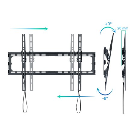 11315-TOOQ SOPORTE DE PARED PARA PANTALLAS 37"-80"