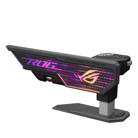 11372-SOPORTE ASUS XH01/GRY/ARGB/VGA HOLDER DE TARJETA GRAFICA ASUS PARA EL INTERIOR DE CAJAS ASUS