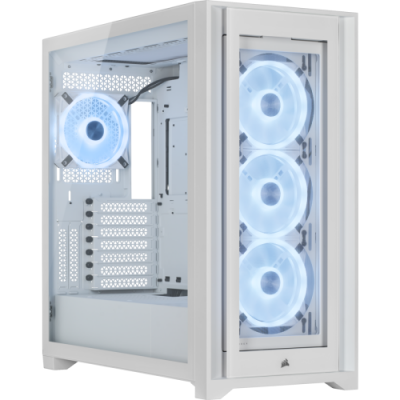 Corsair 5000X RGB QL Edition Midi Tower Blanco