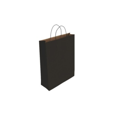 Bismark 329841 bolsa de papel Negro