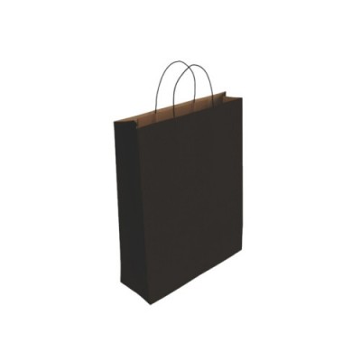 Bismark 329842 bolsa de papel Negro