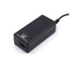 11453-Ewent EW3962 adaptador e inversor de corriente Interior 45 W Negro