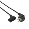 11468-Ewent EC1910 cable de transmision Negro 1,8 m C13 acoplador Enchufe tipo F