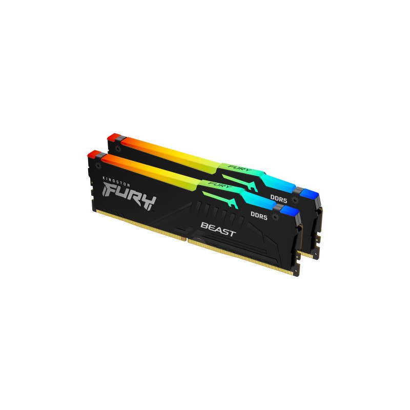11578-Kingston Technology FURY Beast RGB modulo de memoria 32 GB 2 x 16 GB DDR5 5600 MHz