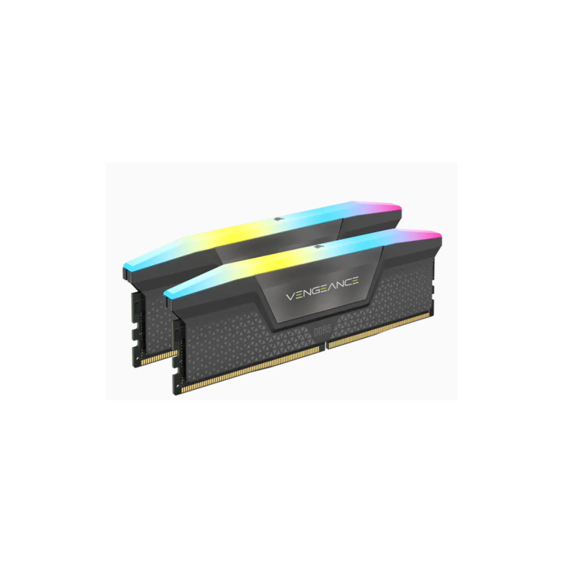 11607-MEMORIA CORSAIR DDR5 32GB 2X16GB PC5200 VENGEANCE RGB CMH32GX5M2B5200Z40K