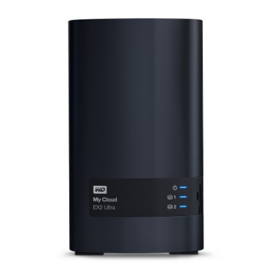 Western Digital My Cloud EX2 Ultra Armada 385 Ethernet Escritorio Negro NAS