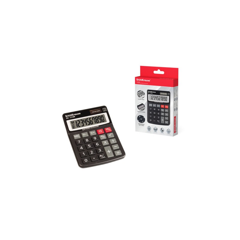 11890-CALCULADORA DE SOBREMESA DC-310N 10 DIGITOS ERICH KRAUSE 50310 11890-CALCULADORA DE SOBREMESA DC-310N 10 DIGITOS ERICH KRAUSE 50310