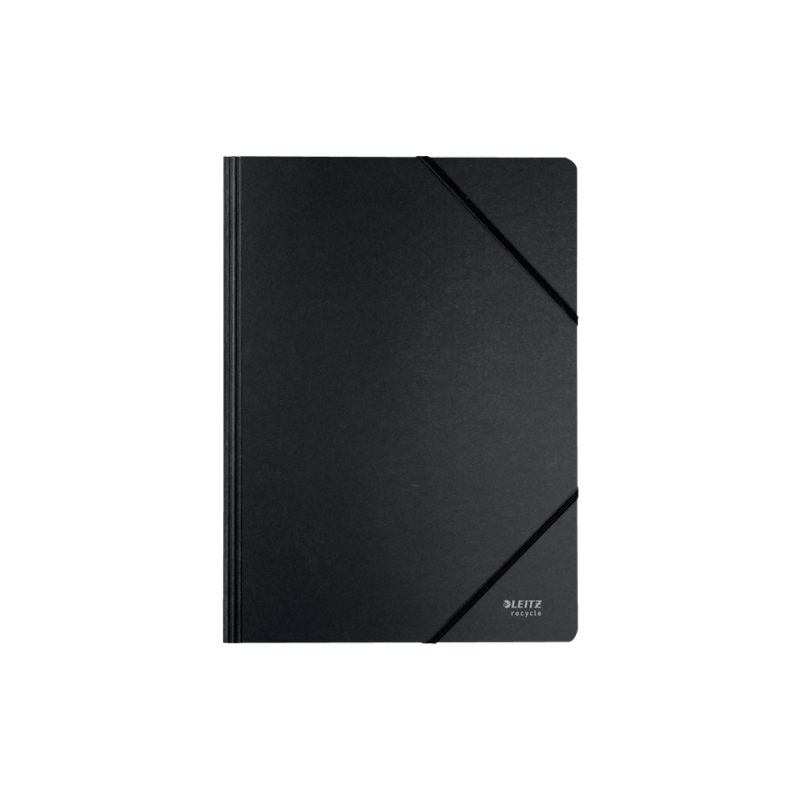 11956-CARPETA DE CARTON CON GOMAS Y SIN SOLAPAS A4 RECYCLE 100% NEGRO LEITZ 39080095 11956-CARPETA DE CARTON CON GOMAS Y SIN SOLAPAS A4 RECYCLE 100% NEGRO LEITZ 39080095