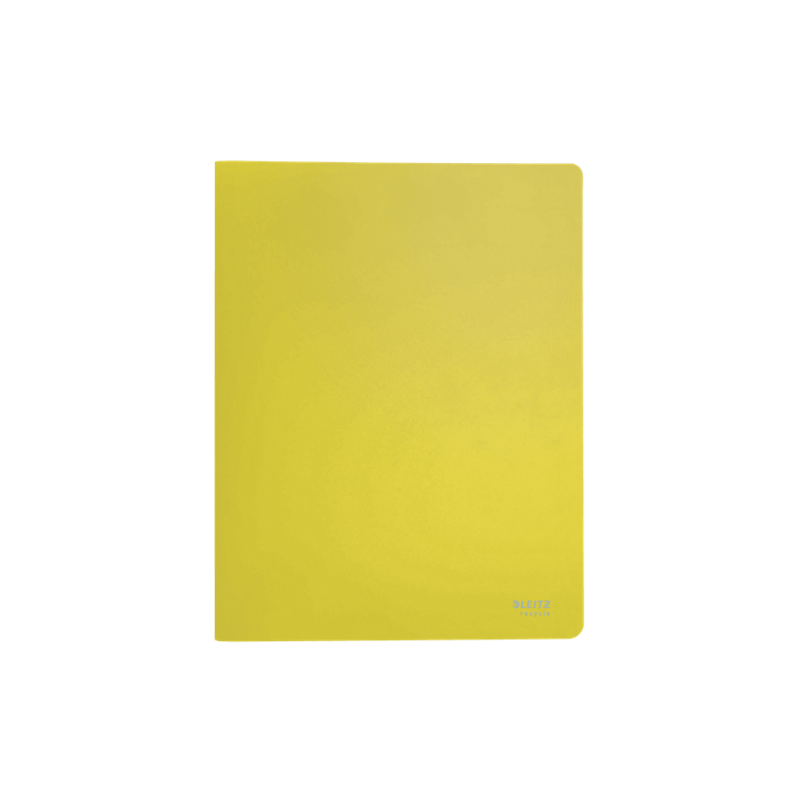 12002-CARPETA POLIPROPILENO CON 20 FUNDAS A4 RECYCLE AMARILLO LEITZ 46760015