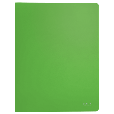 12008-CARPETA POLIPROPILENO CON 20 FUNDAS A4 RECYCLE VERDE LEITZ 46760055