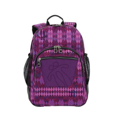 MOCHILA CRAYOLES REFUERZO CAUCHOBOLSILLOS MORADA TOTTO MA04ECO029 1710N 6M2