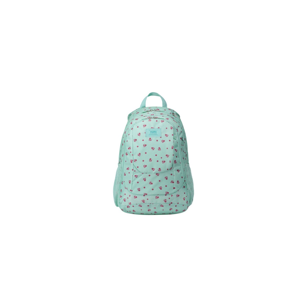 MOCHILA PARA ESO Y BACHILLERATO FLORES VERDES TOTTO MA04SUP002 1910G 0DI