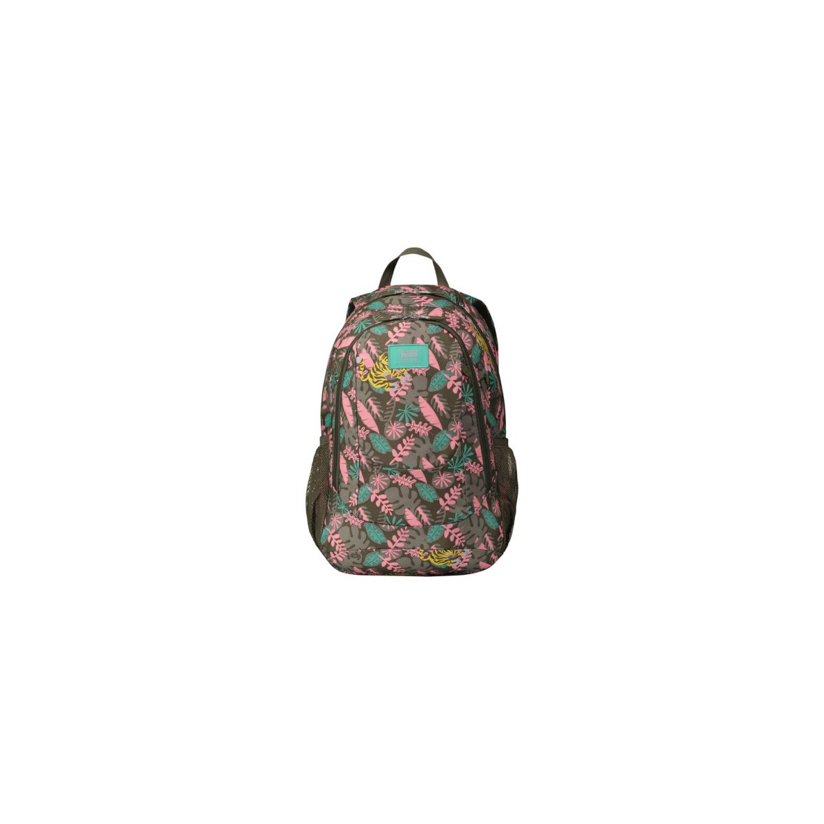 MOCHILA PARA ESO Y BACHILLERATO HOJAS MARRoN TOTTO MA04SUP002 1910G 9TG