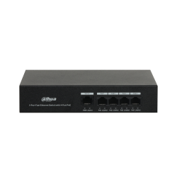 12048-(DH-PFS3005-4ET-36) DAHUA SWITCH POE 4 PUERTOS + 1