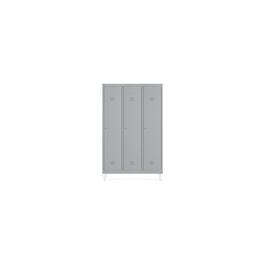 12100-TAQUILLA 300 3 MODULOS 1 PUERTA 180x900x50CM RAL7035 ROCADA T303M1P7035-7035