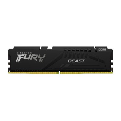 MEMORIA KINGSTON FURY BEAST BLACK DDR5 16GB 6000MHZ CL40 KF560C40BB 16