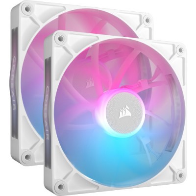 VENTILADOR CAJA CORSAIR RX RGB SERIES iCUE LINK RX140 RGB BLANCO DUAL PACK CO 9051024 WW