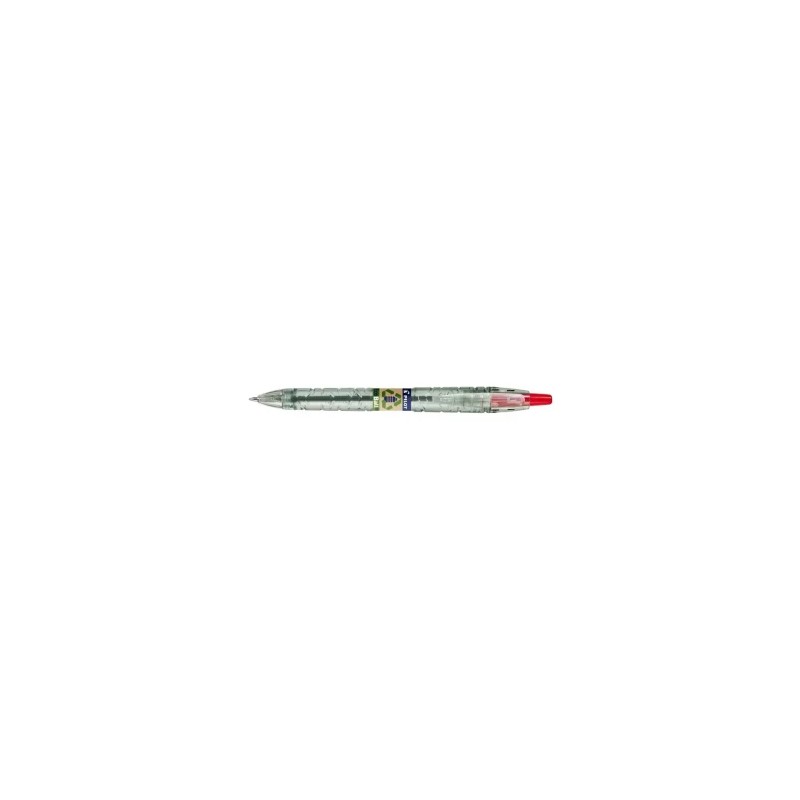 12177-BOLIGRAFO ECOBALL BASE ACEITE 1.0 MM ROJO PILOT BP-B2PEB-M-R-BG