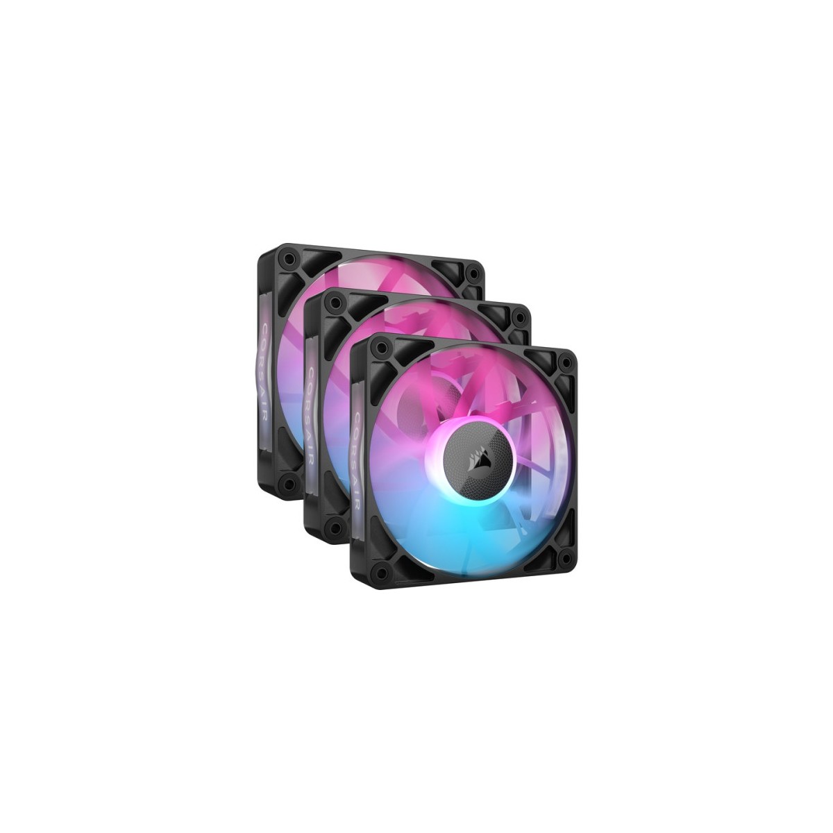 VENTILADOR CAJA CORSAIR RX RGB SERIES iCUE LINK RX120 RGB TRIPLE PACK CO 9051018 WW