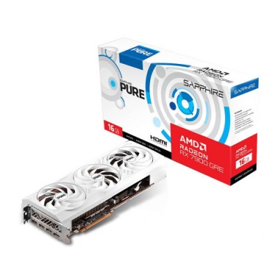 VGA SAPPHIRE PURE RADEON RX 7900 GRE GAMING OCAMDRX7900GRE16GBGDDR6256BIT2HDMI2DP 3 VENTILADORES