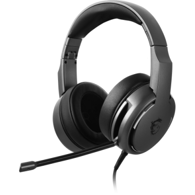 MSI IMMERSE GH40 ENC Auriculares Alambrico Diadema Juego Negro