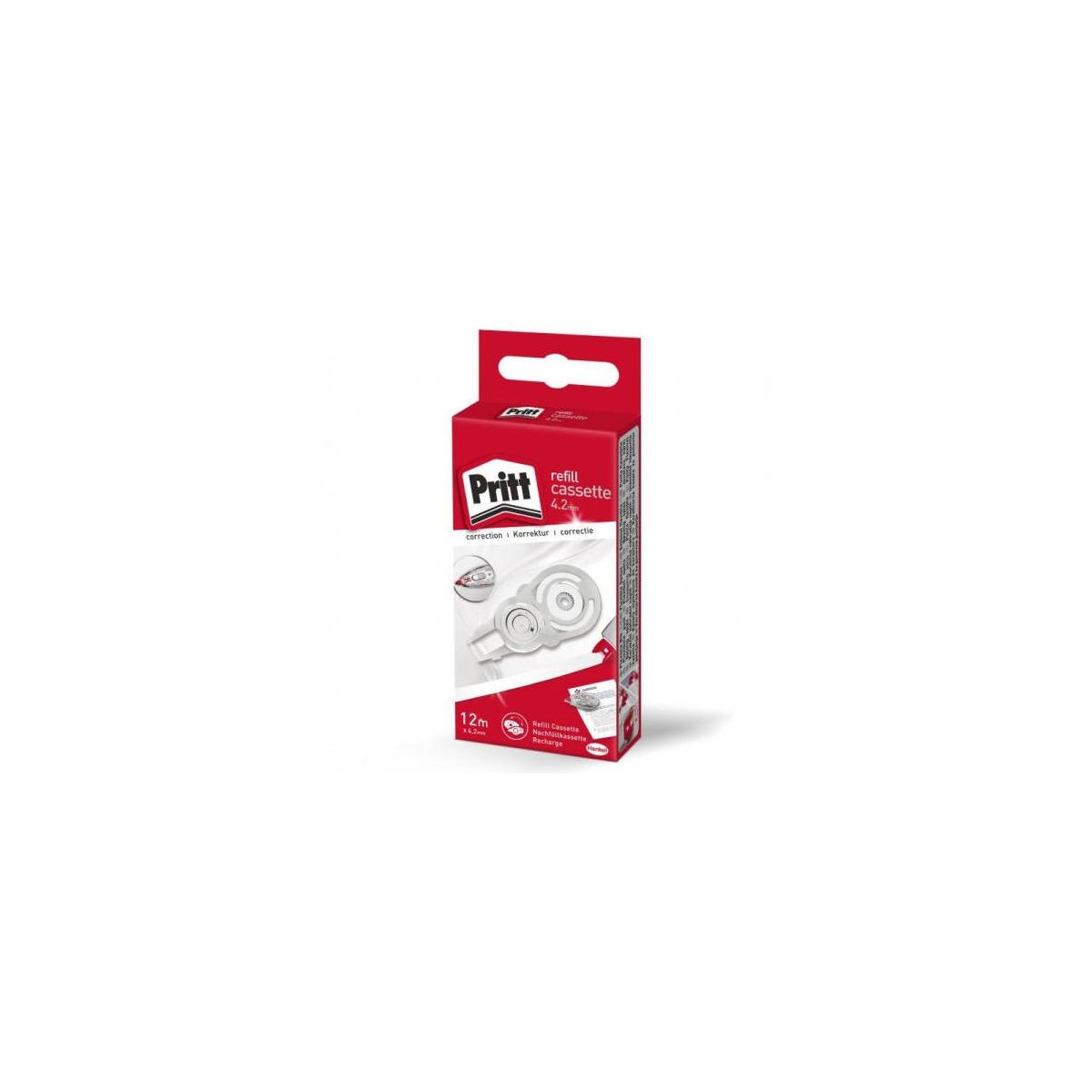 CORRECTOR CINTA RECAMBIO 42MM X 12 M PRITT 2120455