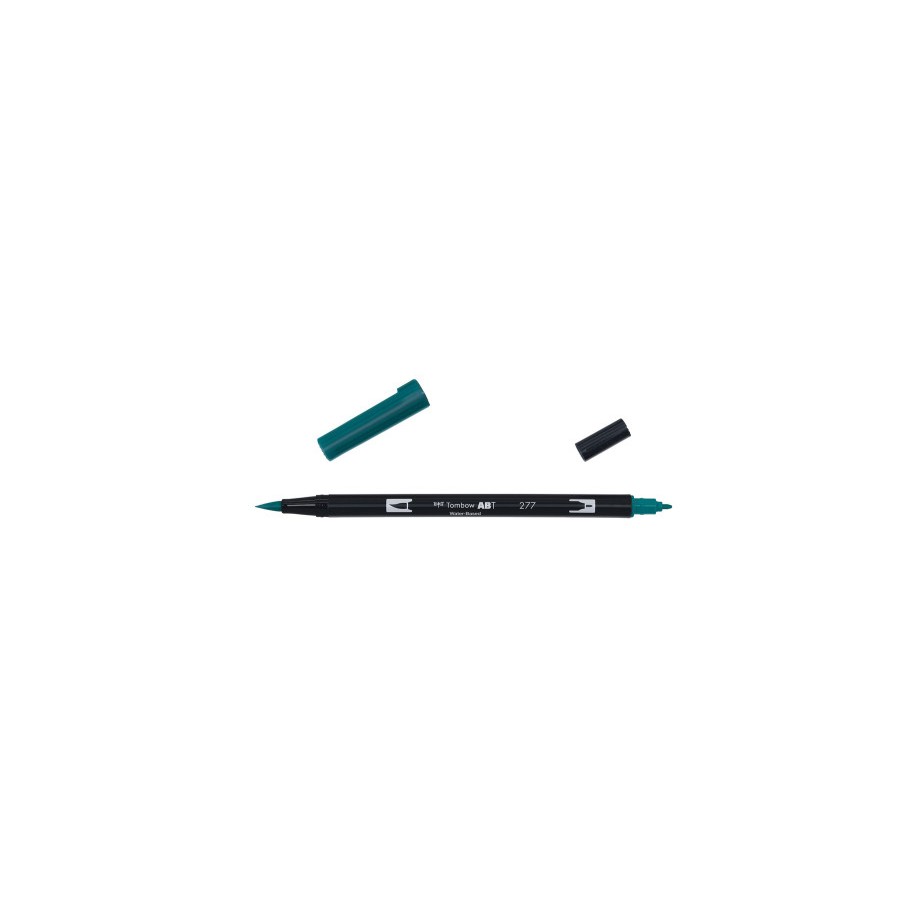 12305-ROTULADOR DOBLE PUNTA PINCEL DUAL BRUSH-277 - COLOR DARK GREEN. TOMBOW ABT-277 12305-ROTULADOR DOBLE PUNTA PINCEL DUAL BRUSH-277 - COLOR DARK GREEN. TOMBOW ABT-277
