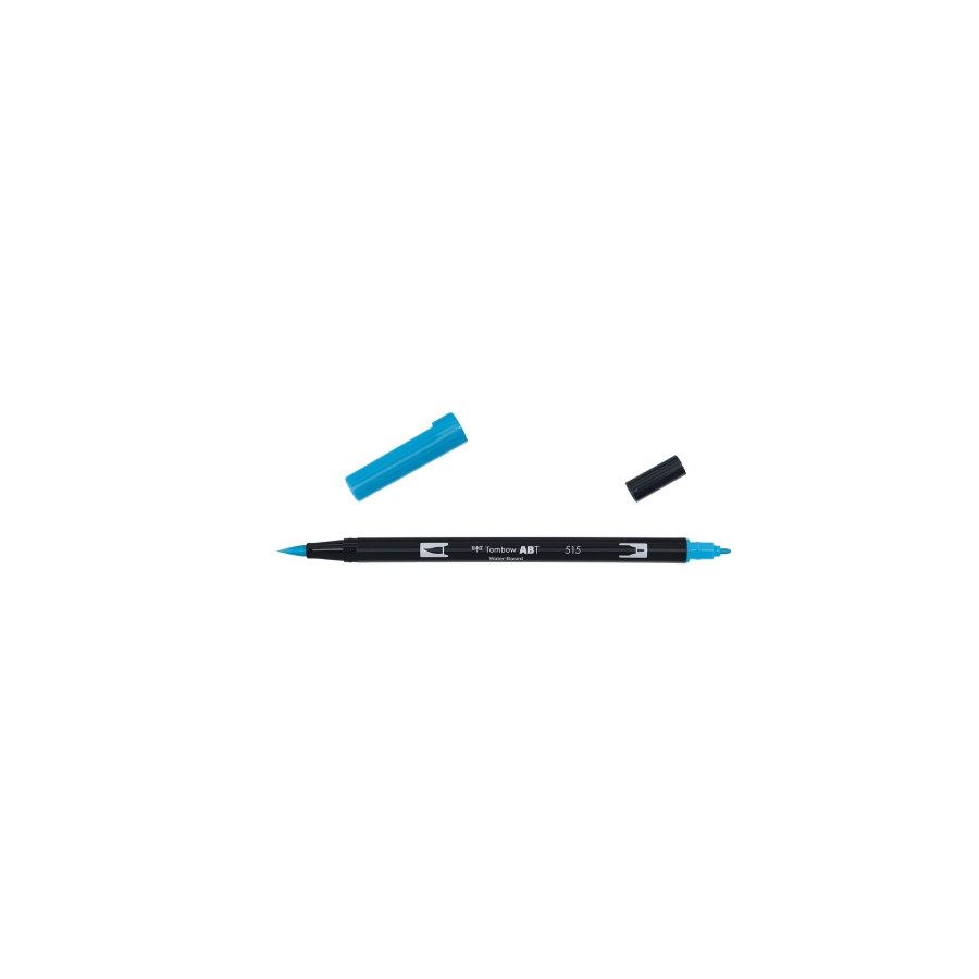 12314-ROTULADOR DOBLE PUNTA PINCEL DUAL BRUSH-515 - COLOR LIGHT BLUE. TOMBOW ABT-515 12314-ROTULADOR DOBLE PUNTA PINCEL DUAL BRUSH-515 - COLOR LIGHT BLUE. TOMBOW ABT-515