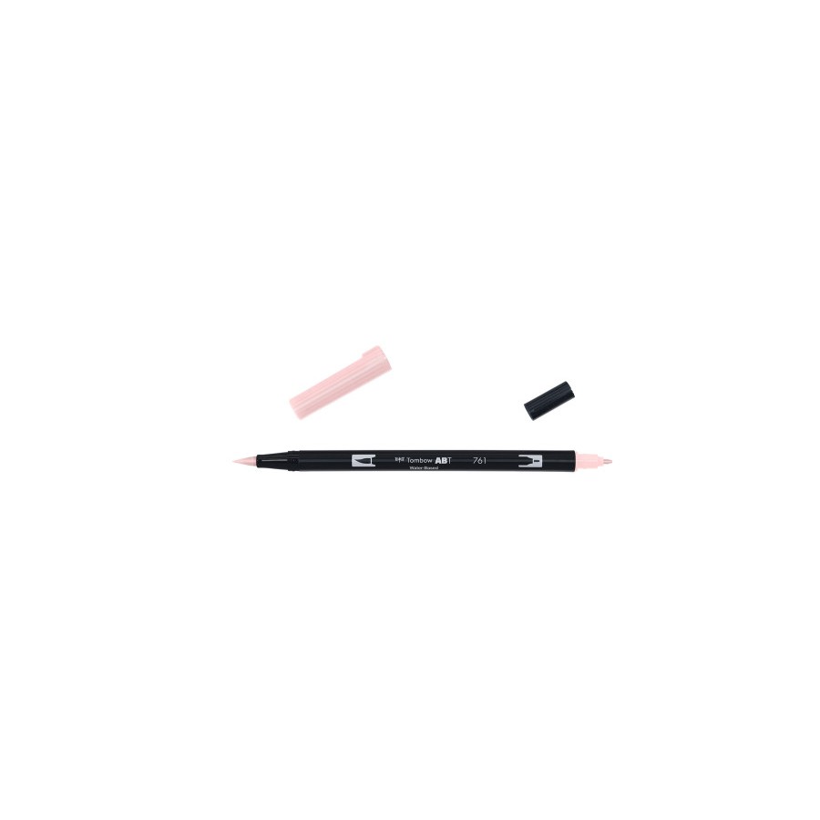 12327-ROTULADOR DOBLE PUNTA PINCEL DUAL BRUSH-761 - COLOR CARNATION. TOMBOW ABT-761 12327-ROTULADOR DOBLE PUNTA PINCEL DUAL BRUSH-761 - COLOR CARNATION. TOMBOW ABT-761