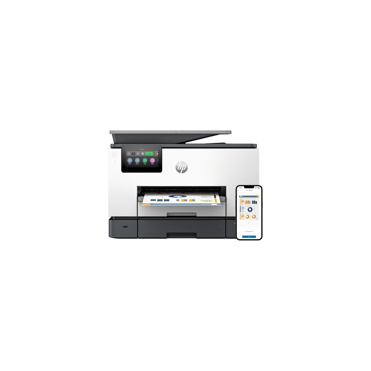 HP OfficeJet Pro Impresora multifuncion 9130b Color Impresora para Pequenas y medianas empresas Imprima copie escanee y envie p