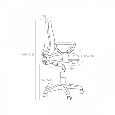 SILLA MODELO OURIZO AZUL ARCHIVO 2000 6450 AZ