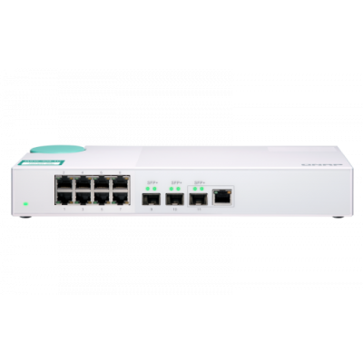 QNAP QSW 308 1C switch No administrado Gigabit Ethernet 10 100 1000 Blanco