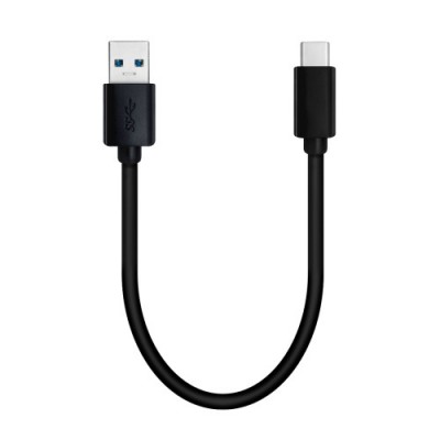 QNAP USB 30 5G 02M TYPE A TO TYPE C CABLE cable USB 02 m 32 Gen 1 31 Gen 1 USB A USB C Negro