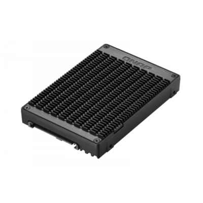 QNAP QDA U2MP caja para disco duro externo M2 Caja externa para unidad de estado solido SSD Negro