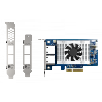 QNAP QXG 10G2T X710 adaptador y tarjeta de red Interno Ethernet 1000 Mbit s