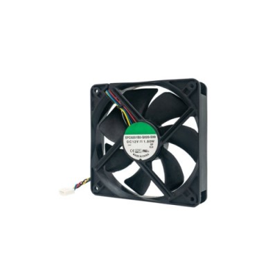 QNAP Fan 120x120x25mm 12V 4PIN 2200 RPM Conjunto de chips Ventilador Negro 1 piezas