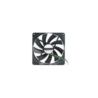 QNAP 140x140x25mm fan 12V 4PIN Conjunto de chips Ventilador Negro 1 piezas