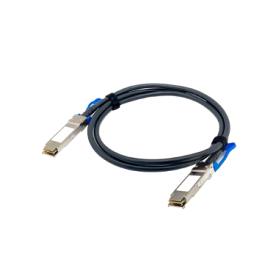 QNAP CAB DAC15M Q28 cable de fibra optica 15 m QSFP28 Negro