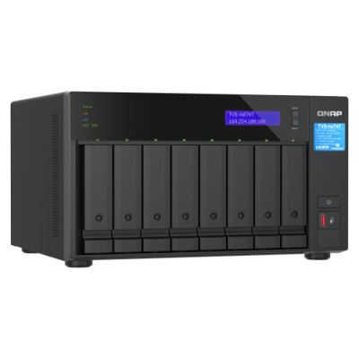 QNAP TVS H874T I9 64G servidor de almacenamiento NAS Torre Ethernet Negro