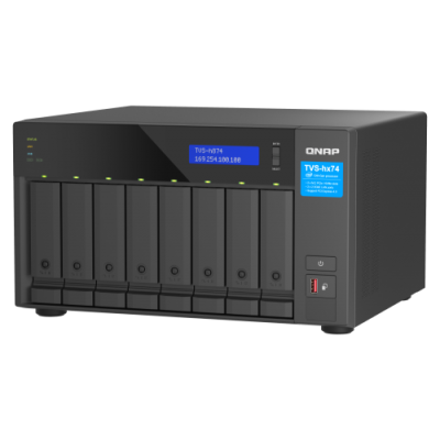 QNAP TVS H874T I7 32G servidor de almacenamiento NAS Torre Ethernet Negro