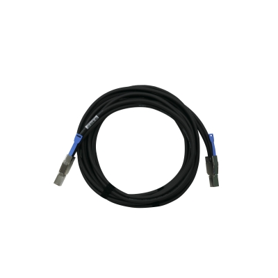 QNAP CAB SAS30M 8644 cable Serial Attached SCSI SAS 3 m Negro