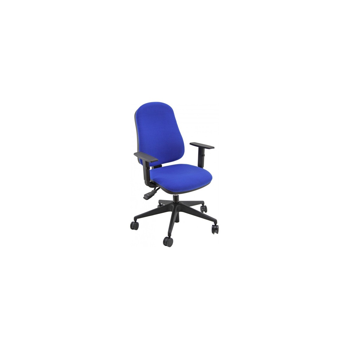 SILLA OPERATIVA TiBER AZUL REPOSABRAZOS AJUSTABLES UNISIT SISY BR EB