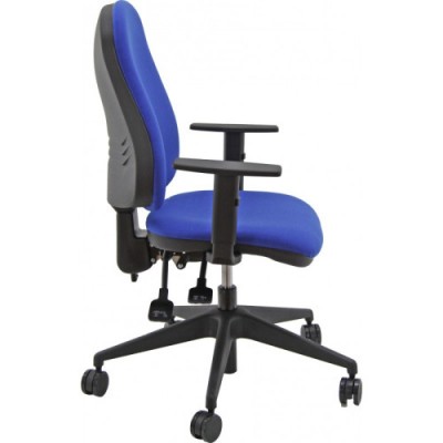 SILLA OPERATIVA TiBER AZUL REPOSABRAZOS AJUSTABLES UNISIT SISY BR EB