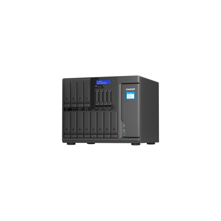 12508-QNAP TS-1655 NAS Torre Ethernet Negro 12508-QNAP TS-1655 NAS Torre Ethernet Negro