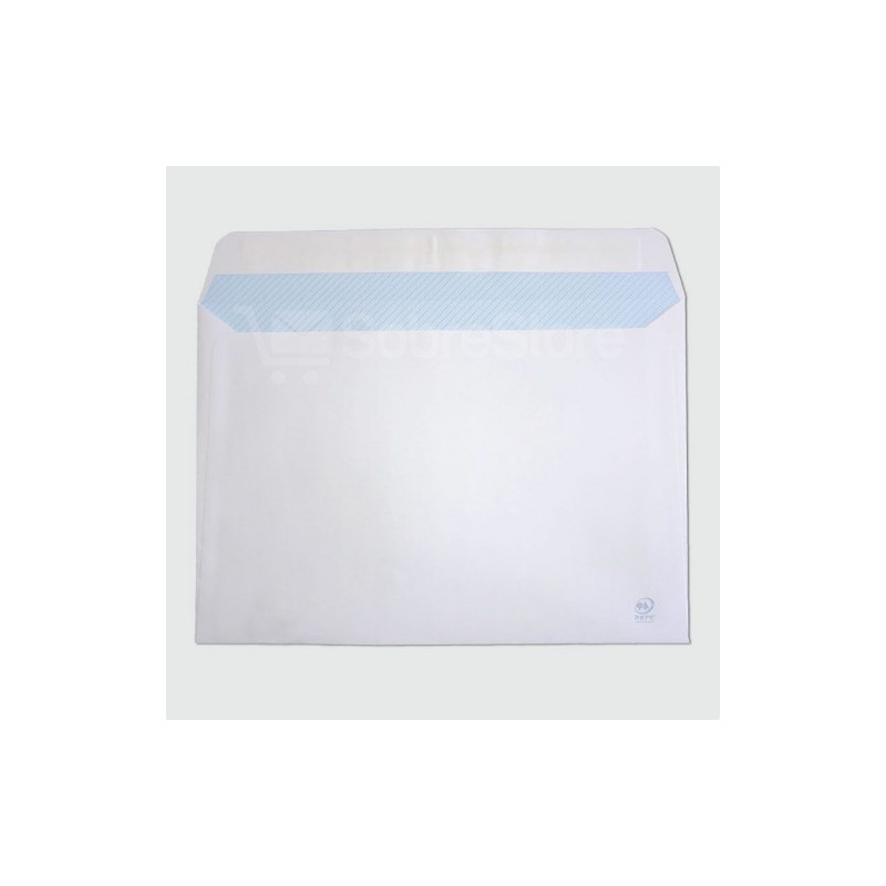 1254-CAJA 250 BOLSAS DIN C5 (162X229) OFFSET BLANCO 90 GRS. AUTOSAM AUTOADHESIVO CON TIRA DE SILICONA SAM 148007