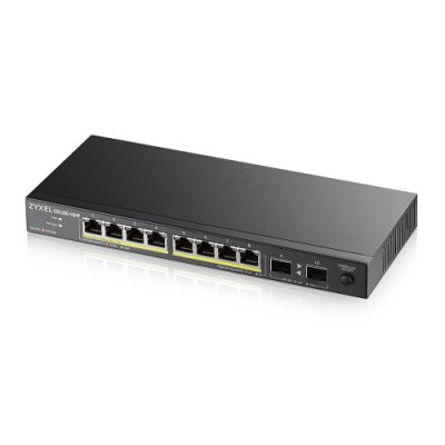 Zyxel GS1100 10HP v2 No administrado Gigabit Ethernet 10 100 1000 Energia sobre Ethernet PoE Negro